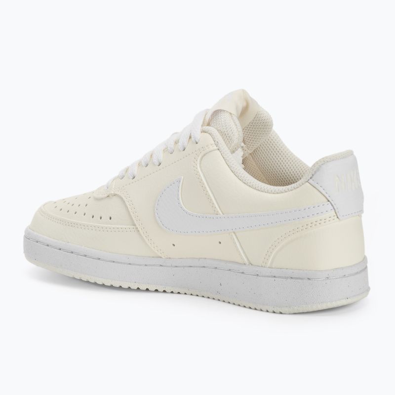 Дамски обувки Nike Court Vision Low Next Nature white/ black/ pale ivory 3