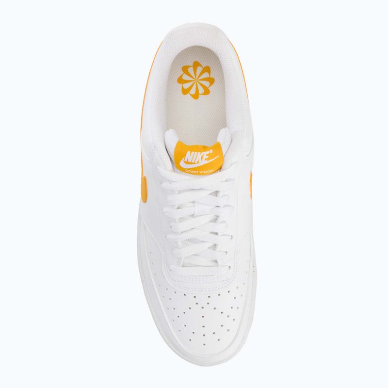 Мъжки обувки Nike Court Vision Low Next Nature white/university gold 5