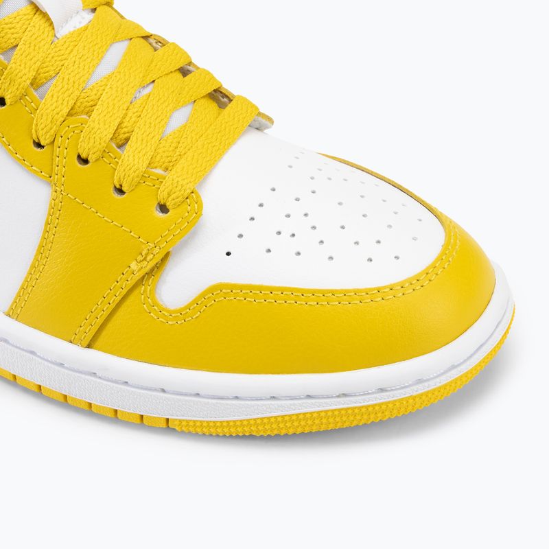 Дамски обувки Air Jordan 1 Mid white/black/vivid sulfur 7