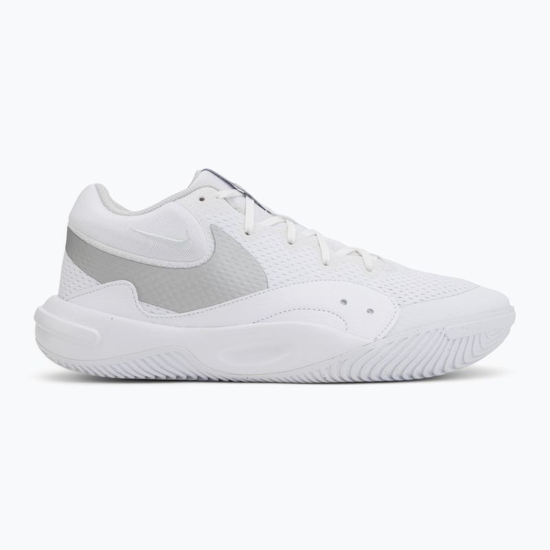 Волейболни обувки Nike Hyperquick Court Flight white/photon dust/metallic silver 2