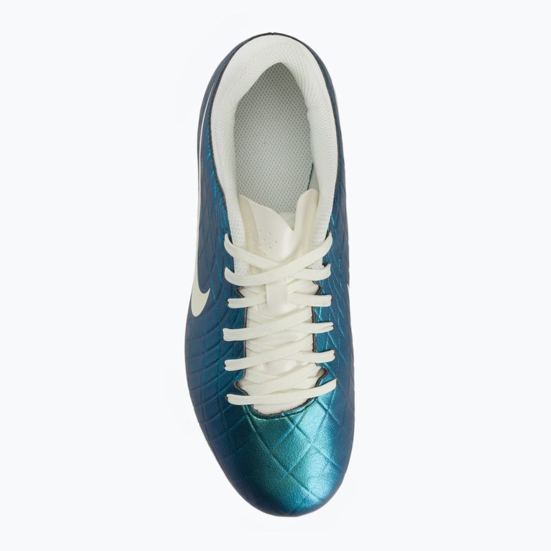 Детски футболни обувки Nike Tiempo Emerald Legend 10 Academy FG/MG dark atomic teal/sail 5