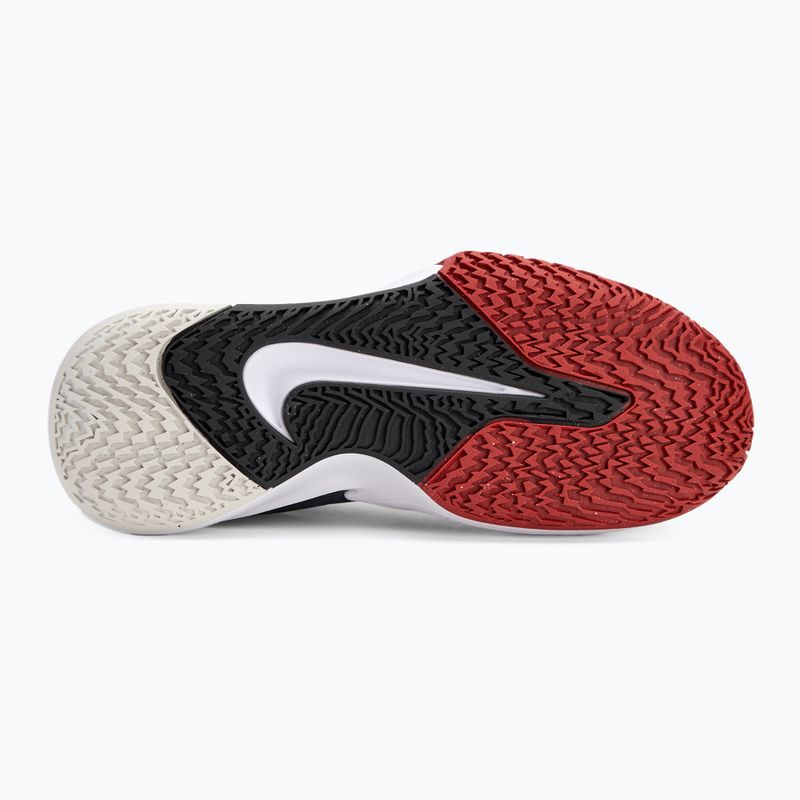 Мъжки баскетболни обувки Nike Precision 7 black/university red/white 4