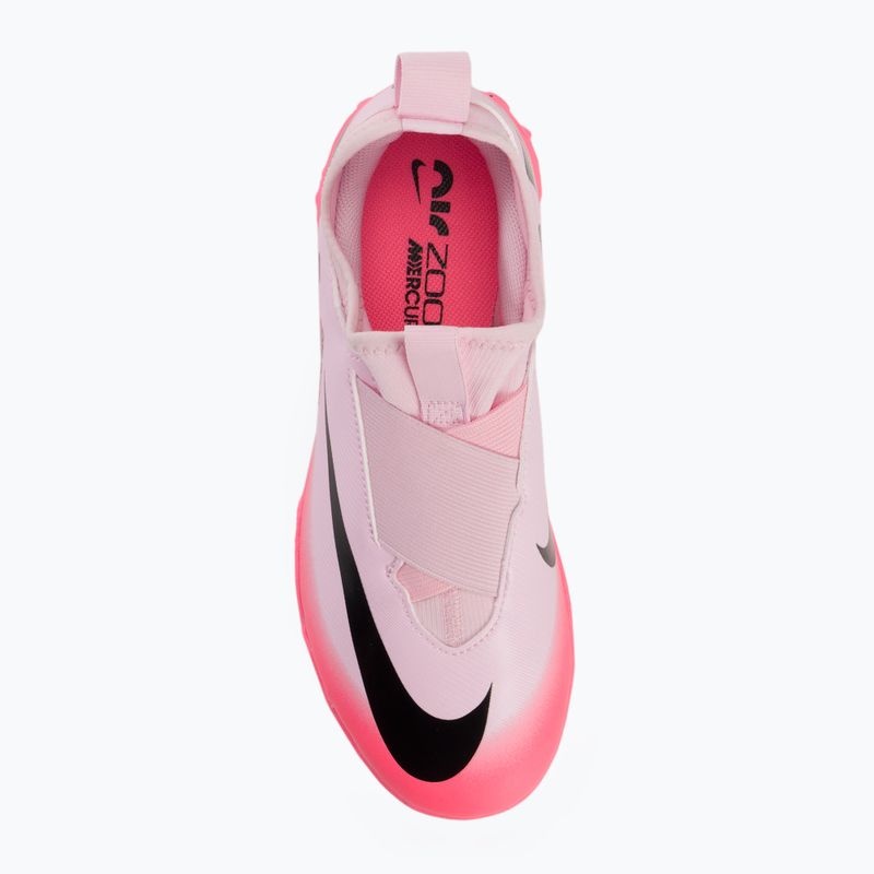 Детски футболни обувки Nike Zoom Mercurial Vapor 15 Academy TF pink foam/black 5