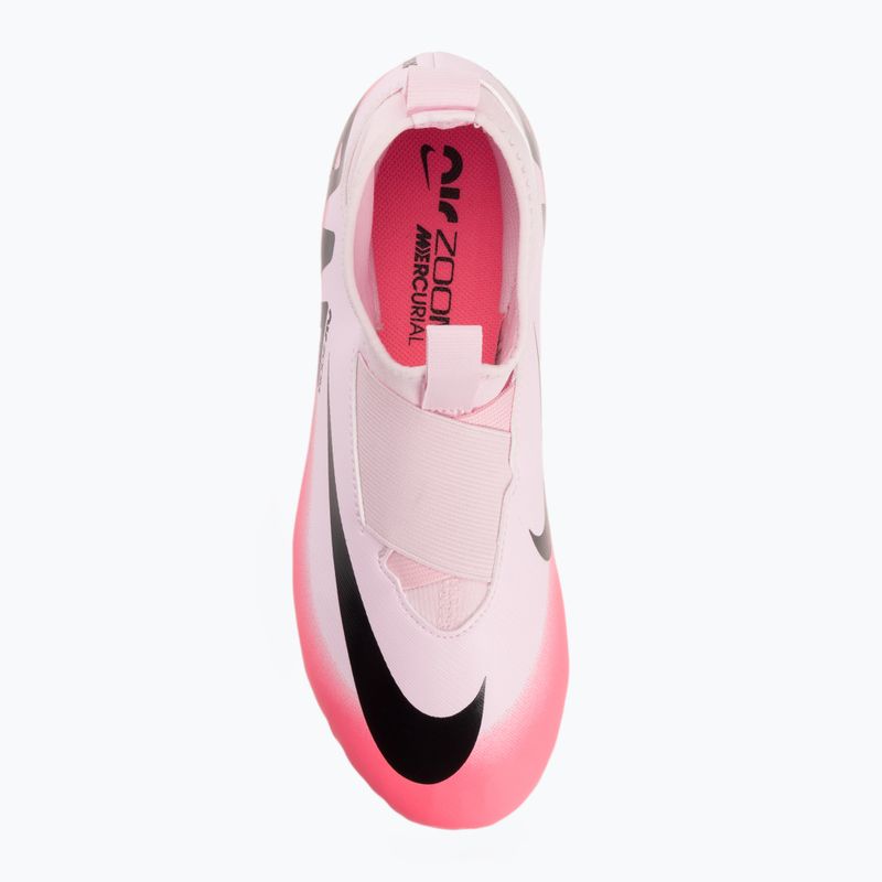 Детски футболни обувки Nike Zoom Mercurial Superfly 9 Academy FG/MG pink foam/black 5