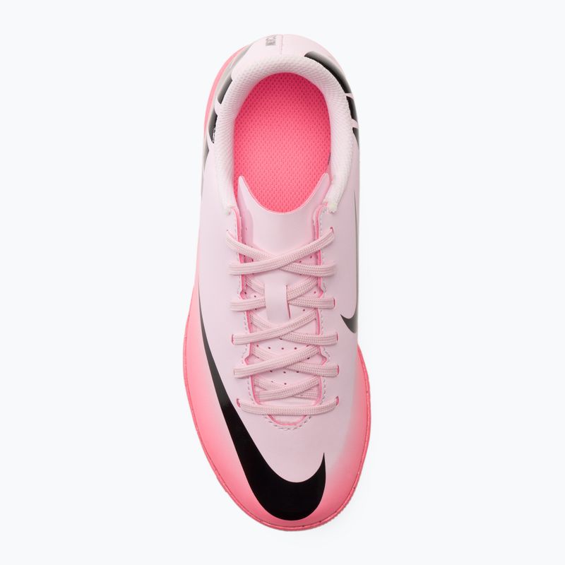 Детски футболни обувки Nike Mercurial Vapor 15 Club IC pink foam/black 5