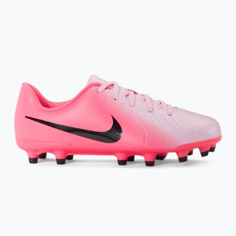 Детски футболни обувки Nike Tiempo Legend 10 Club FG/MG pink foam/black 2