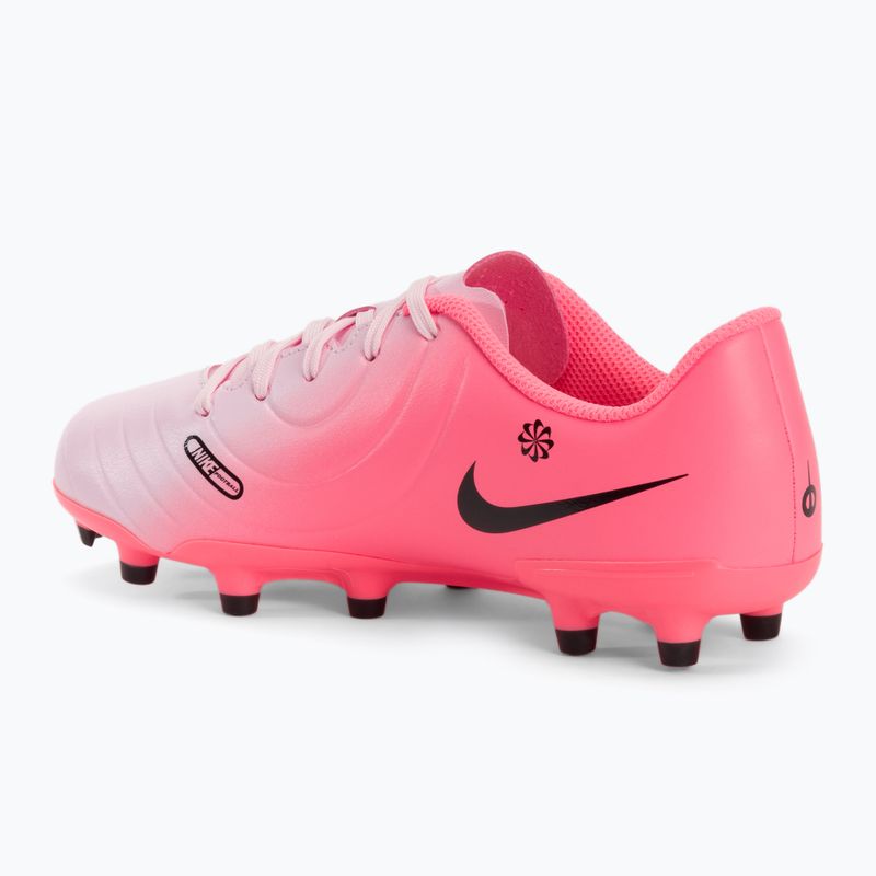 Детски футболни обувки Nike Tiempo Legend 10 Club FG/MG pink foam/black 3