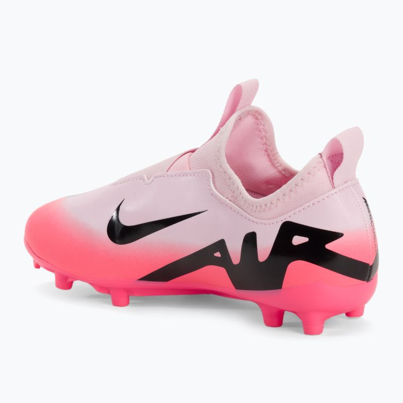 Детски футболни обувки Nike Zoom Mercurial Vapor 15 Academy FG/MG розова пяна/черно 3