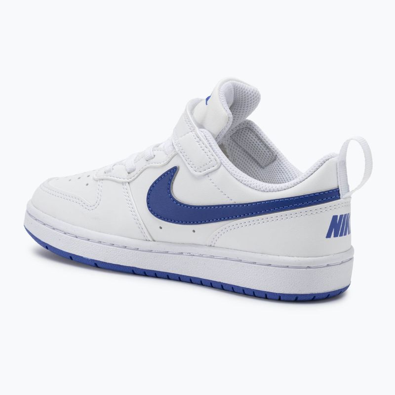 Детски обувки Nike Court Borough Low Recraft white/hyper royal 3