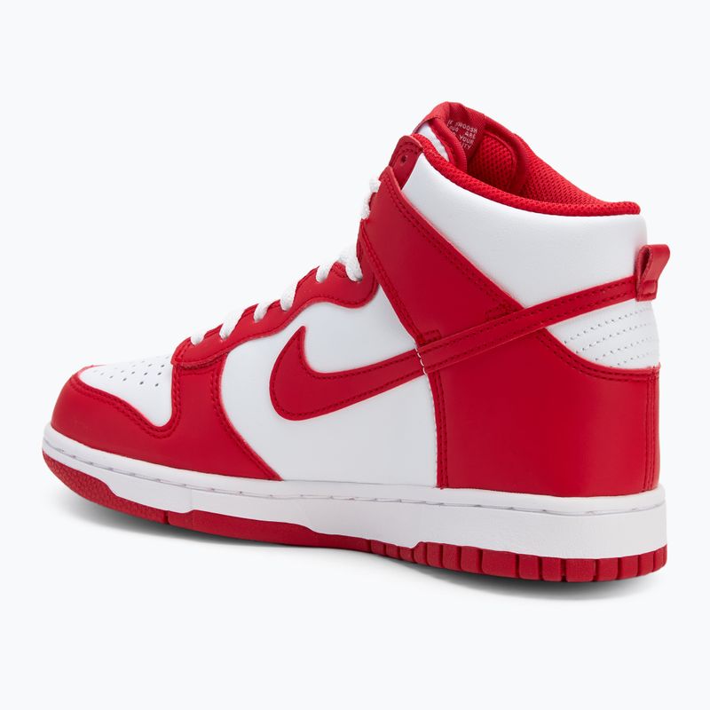 Обувки Nike Dunk High white/university red 3