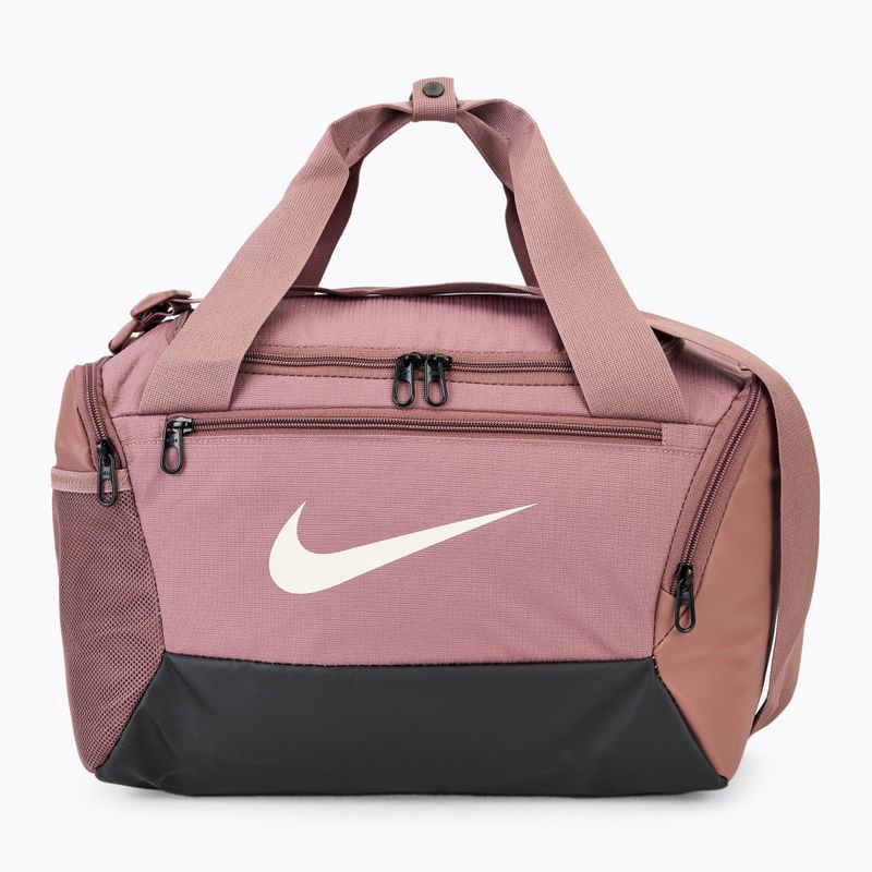 Чанта за тренировка Nike Brasilia 9.5 Duffle 25 l smokey mauve/black/light orewood brown