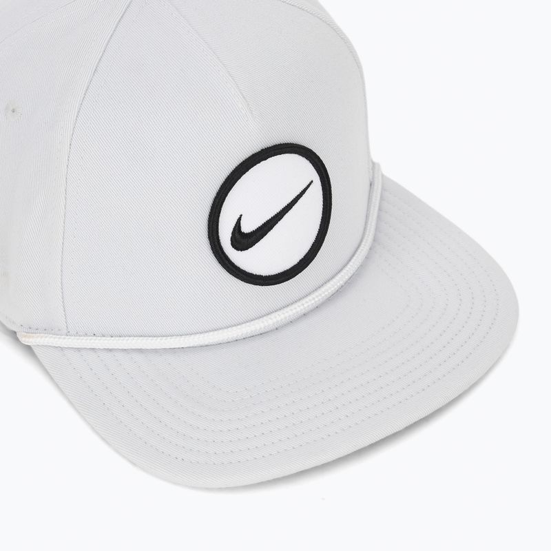 Шапка с козирка Nike Pro Dri-Fit Structured photon dust/anthracite/white 3