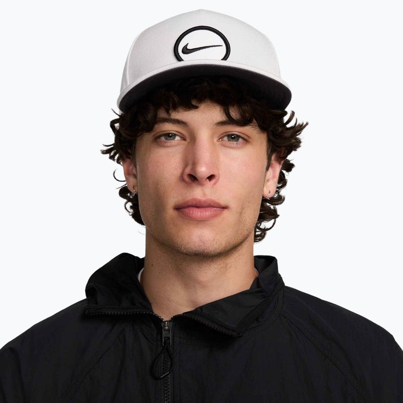 Шапка с козирка Nike Pro Dri-Fit Structured photon dust/anthracite/white 5
