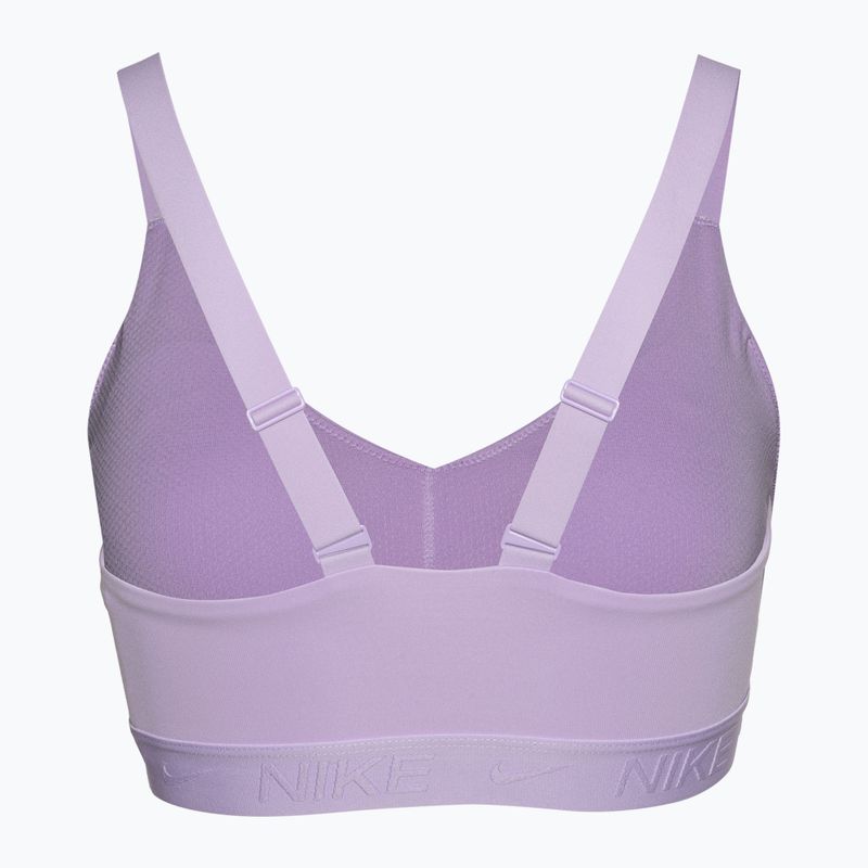 Сутиен за тренировка Nike Indy Medium Support lilac bloom/lilac bloom 2