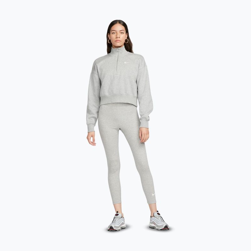 Дамски клинове Nike Sportswear Classic dark grey heather/sail 2