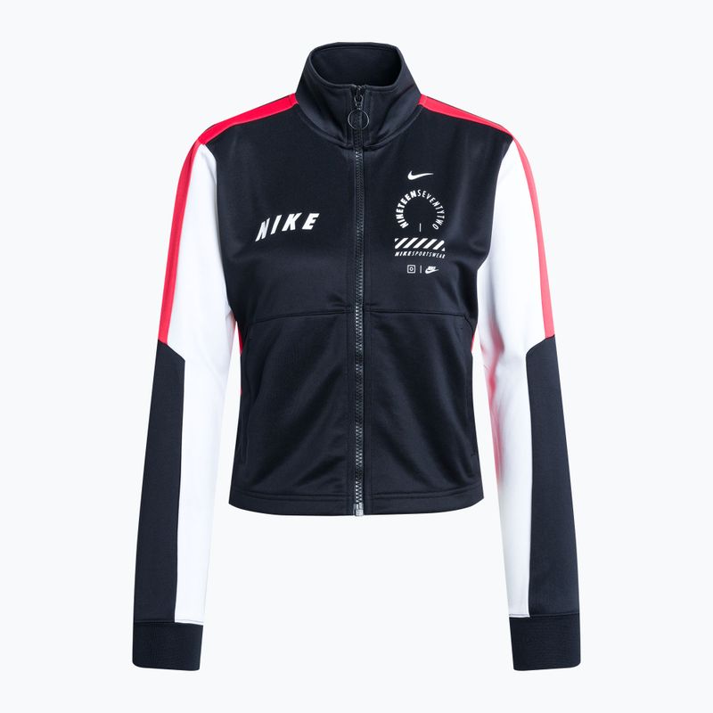 Дамски суитшърт Nike Sportswear Tracksuit Top black/light crimson/white