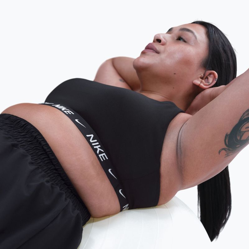 Спортен сутиен Nike Indy Light Support Plus Size black/black/white 6