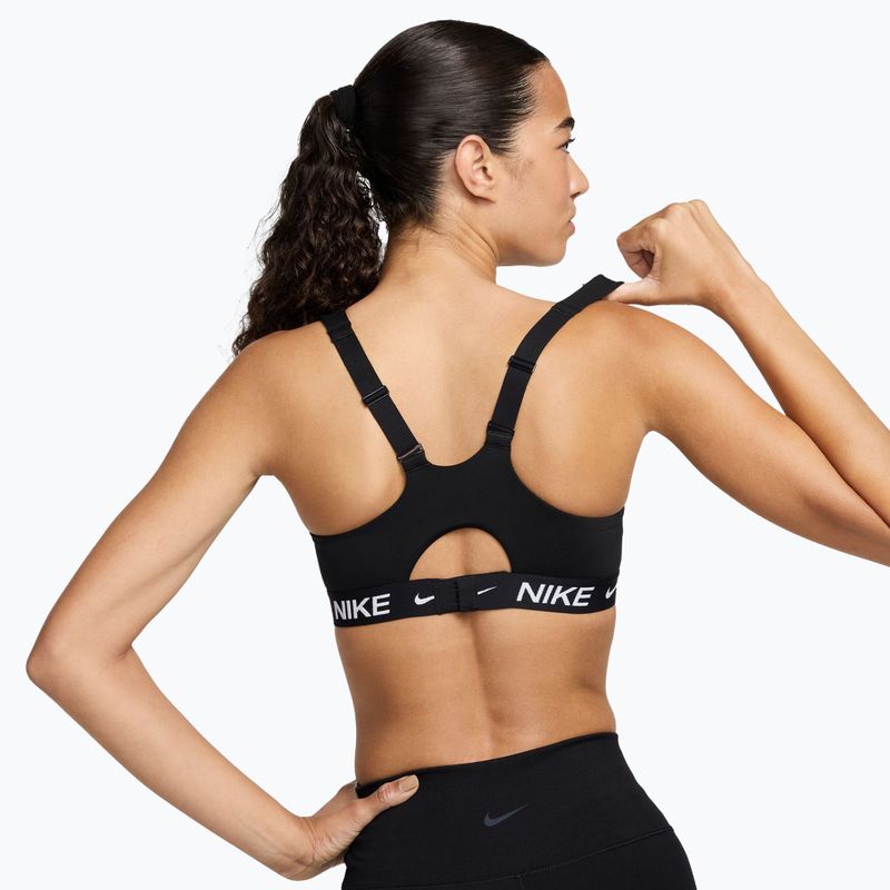 Спортен сутиен Nike Indy High Support black/black/white 3
