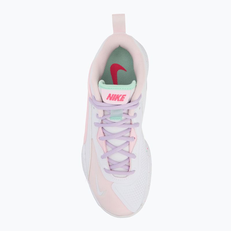 Обувки Nike Hyperset 2 SE бели/хайпър розово/мента пяна/виолетов мъгла/розова пяна 5