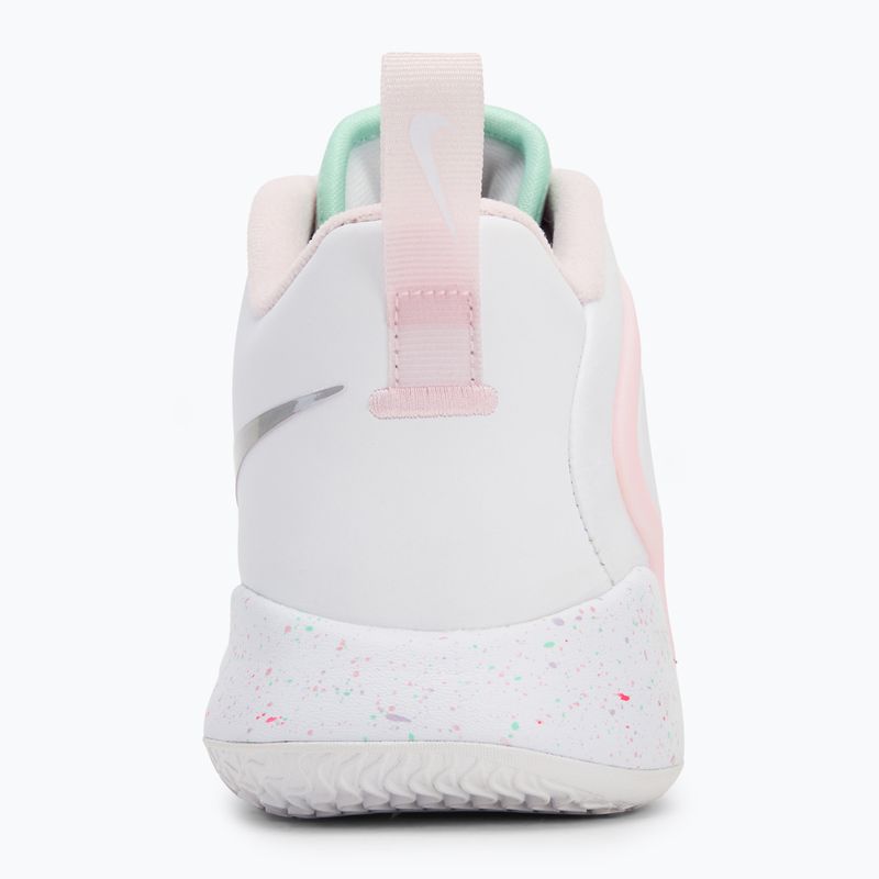 Обувки за волейбол Nike React Hyperset 2 SE бял/хайпър розов/ментова пяна/виолетов мъгла/розова пяна 6