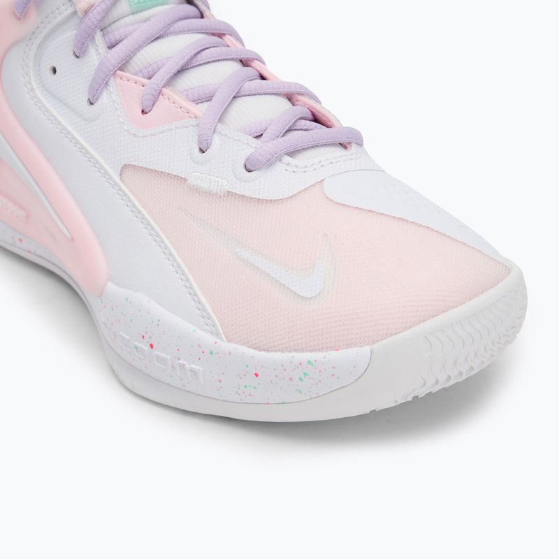 Обувки Nike Hyperset 2 SE бели/хайпър розово/мента пяна/виолетов мъгла/розова пяна 7