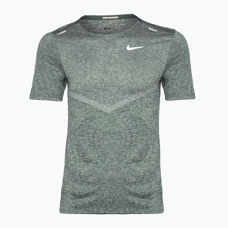 Мъжка тениска за бягане Nike Dri-Fit Rise 365 vintage green/heather