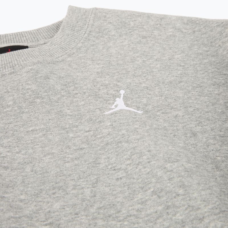 Дамски суитшърт Jordan Brooklyn Fleece dark grey heather/white 9