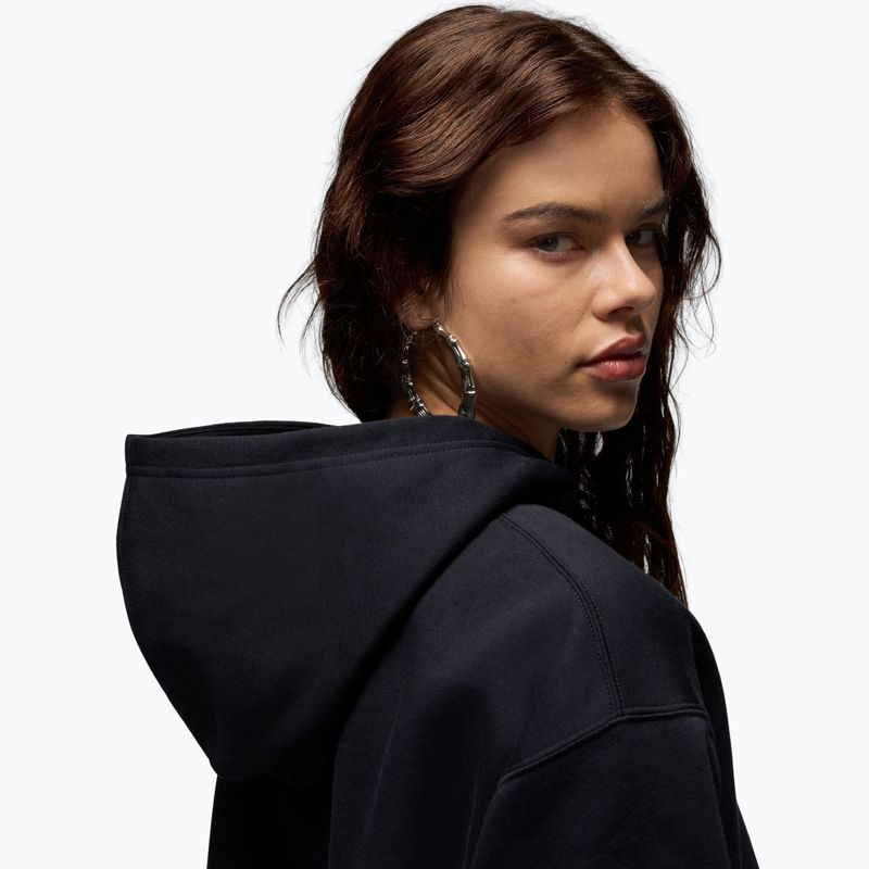 Дамска суитшърт Nike Jordan Brooklyn Fleece Hoodie black/white 5