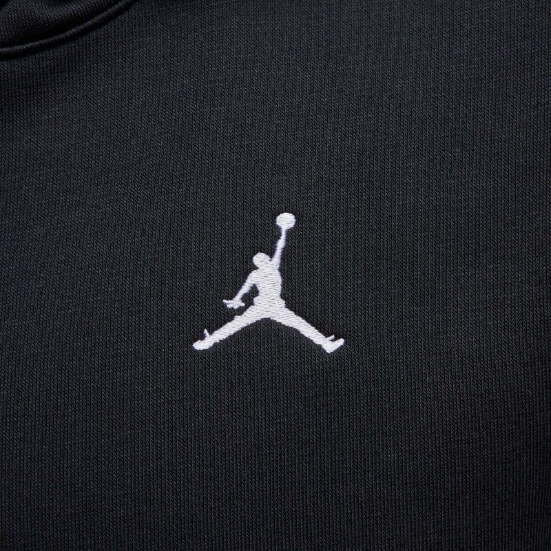Дамска суитшърт Nike Jordan Brooklyn Fleece Hoodie black/white 6