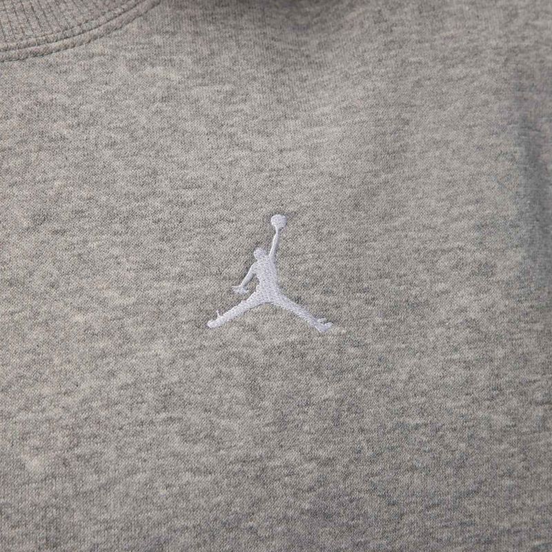 Дамски суитшърт Jordan Brooklyn Fleece dark grey heather/white 5