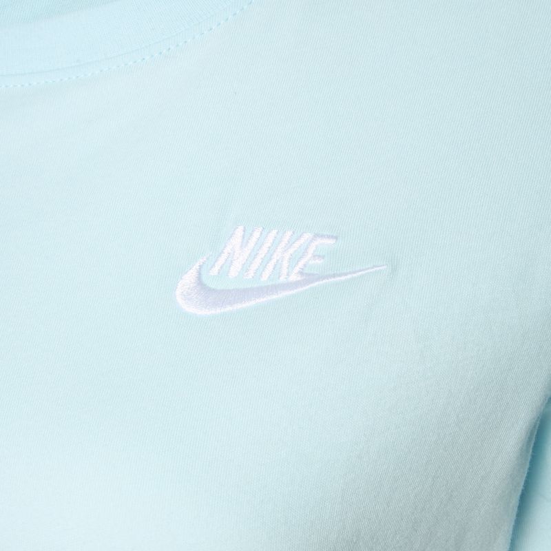 Дамска тениска Nike Sportswear Club Essentials glacier blue/white 3