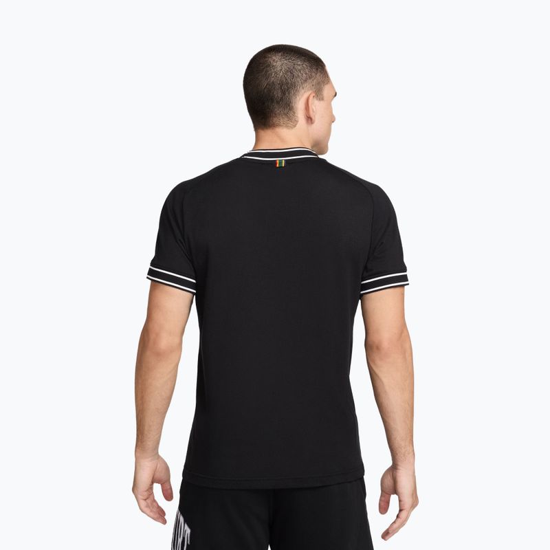 Мъжка тенис фланелка Nike Court Heritage black/white 3