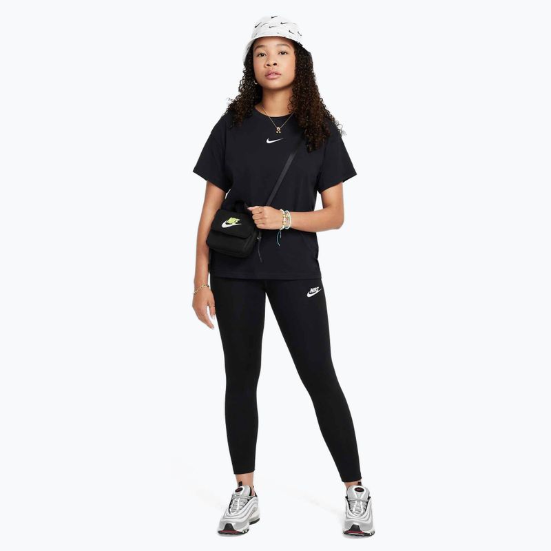 Детски клин Nike Sportswear Classic High-Waisted black/white 2