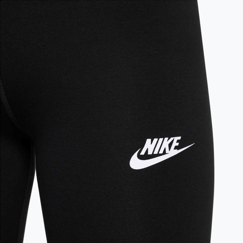 Детски клин Nike Sportswear Classic High-Waisted black/white 4