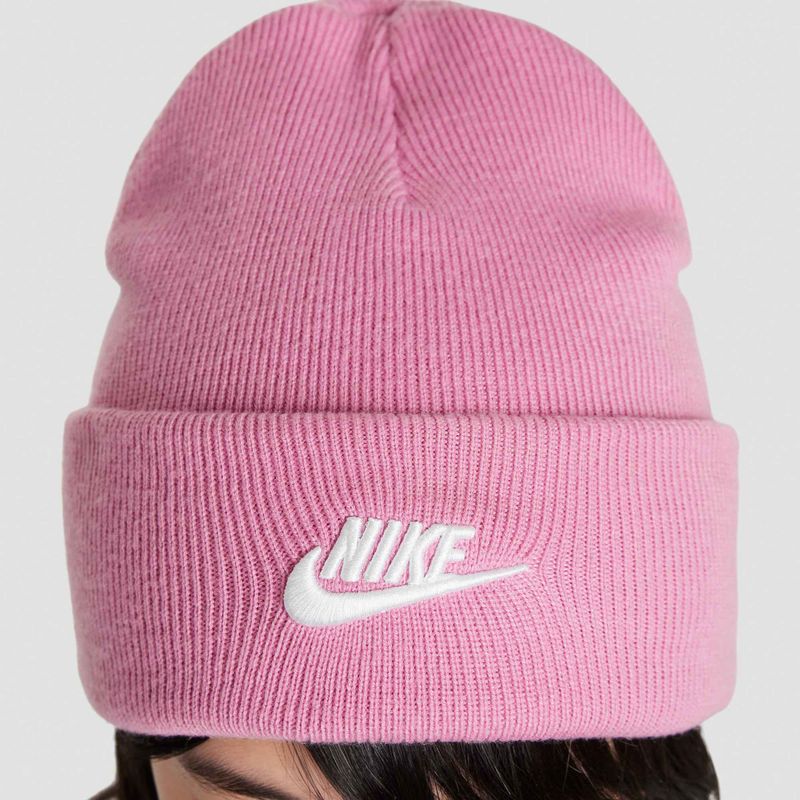 Детска зимна шапка Nike Peak Magic flamingo/white 4