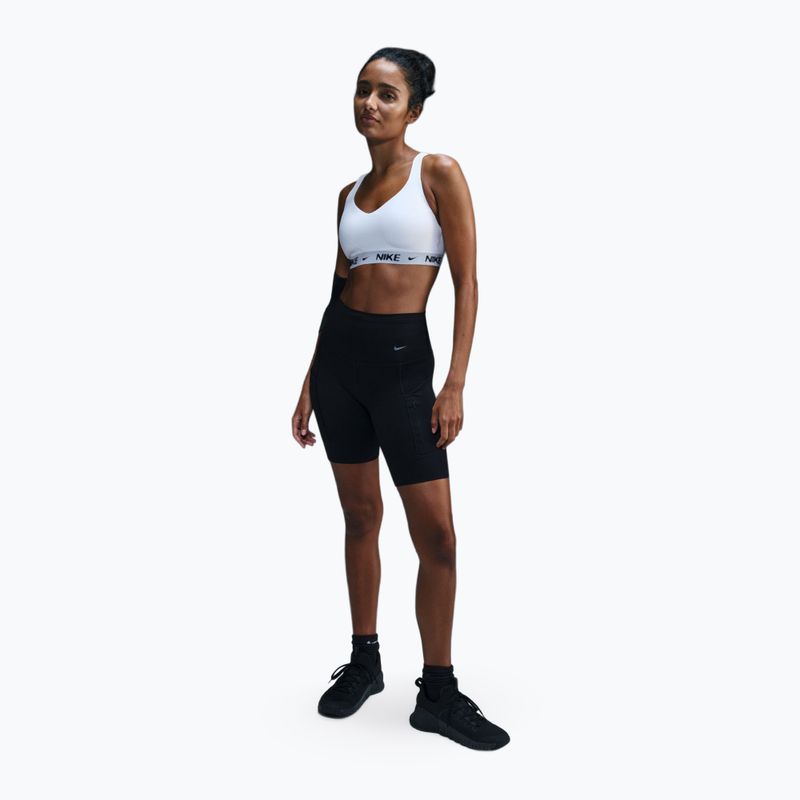 Спортен сутиен Nike Indy High Support white/stone purple/black 2