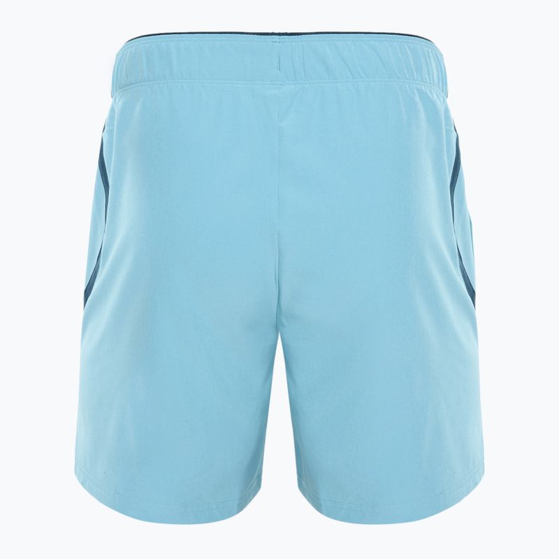 Мъжки шорти за тенис Nike Court Advantage Dri-FIT 7" denim turquoise/ armory navy/ white 2