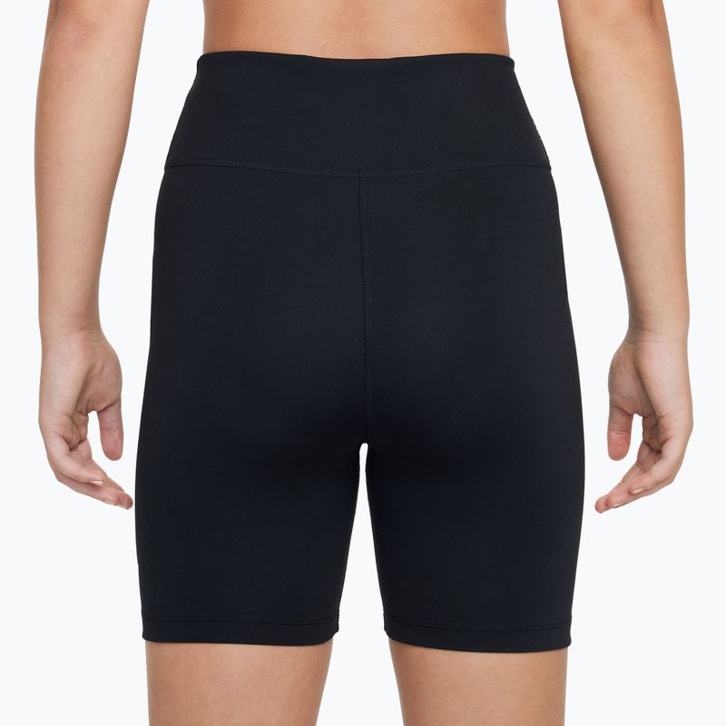 Детски къси панталони Nike One Dri-Fit black/white 4