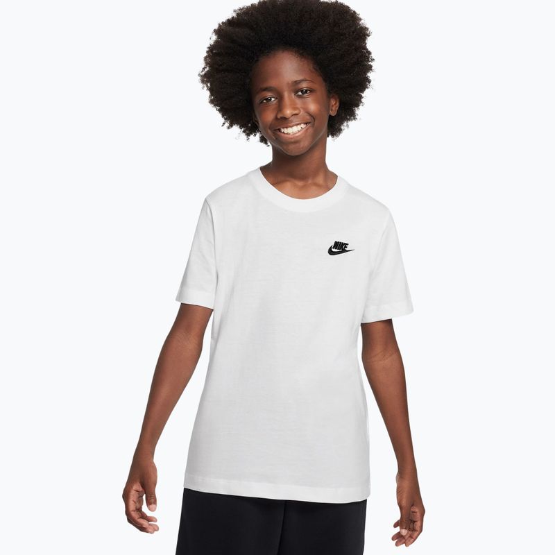 Детска тениска Nike Sportswear white 5