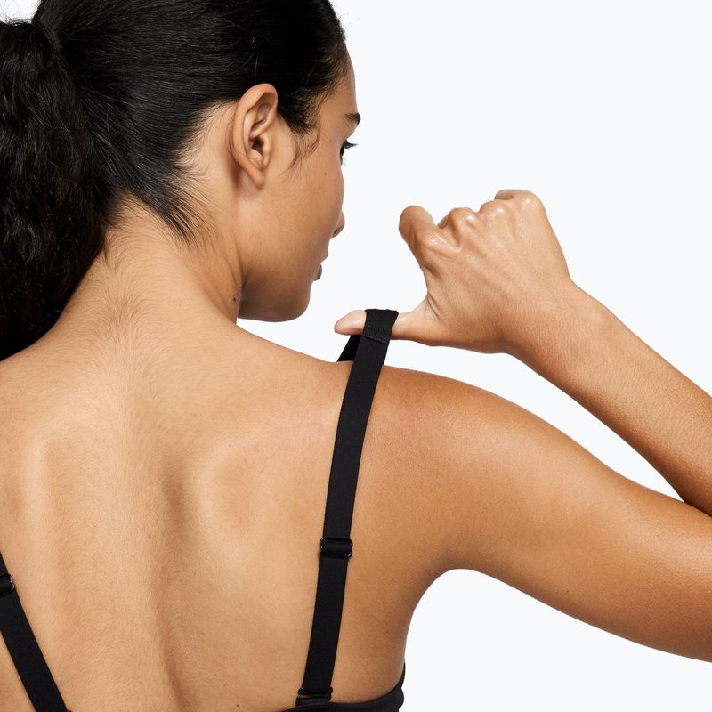 Спортен сутиен Nike Pro Indy Plunge black/white/white 8