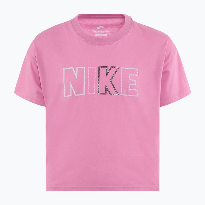 Детска тениска Nike Sportswear Essential magic flamingo