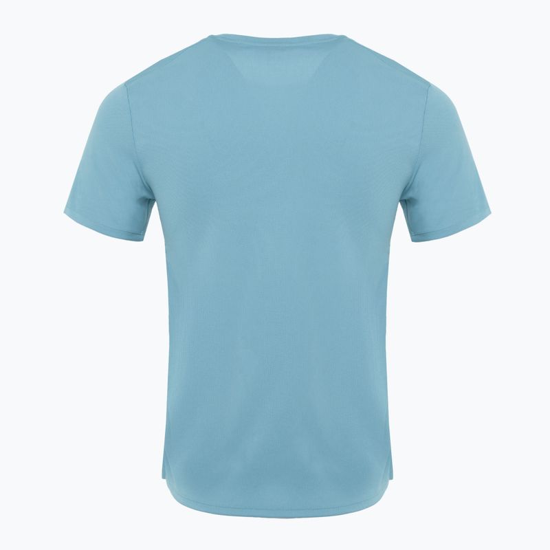 Мъжка тениска за бягане Nike Miler Dri-Fit UV denim turquoise 2
