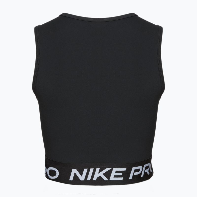 Дамски потник за тренировка Nike Pro Dri-Fit black/white 2