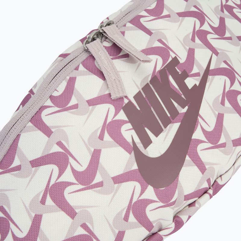 Чантичка за кръста Nike Heritage 3 l sail/platinum violet/taupe grey 4