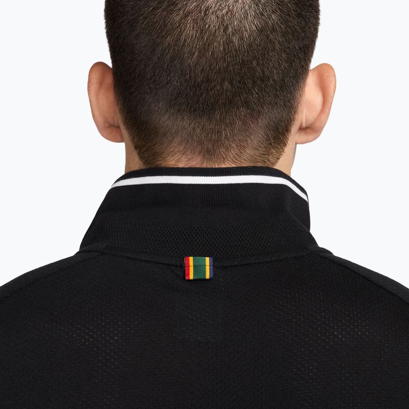 Мъжка тенис-поло блуза Nike Court Heritage Polo black/white 5