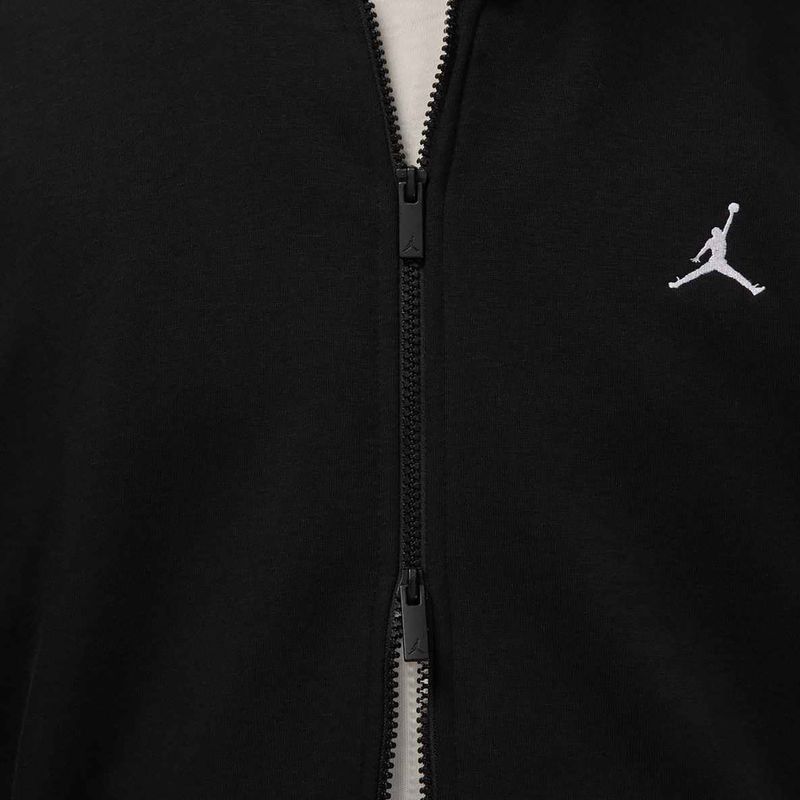 Мъжки суичър Jordan Brooklyn Fleece Full Zip black/white 6