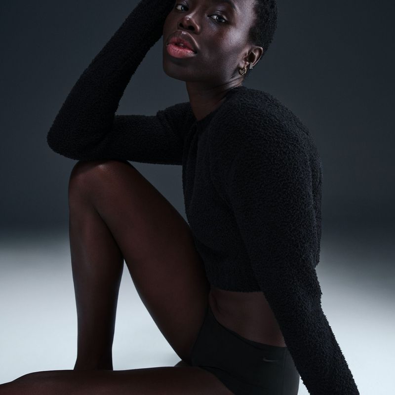 Дамски бикини Nike Leak Protection: Period black/cool grey 8