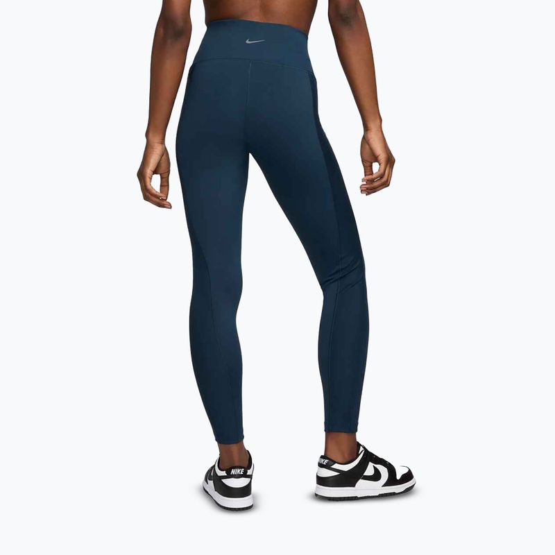 Дамски клин Nike One Wrap High-Waist 7/8 armour navy 3