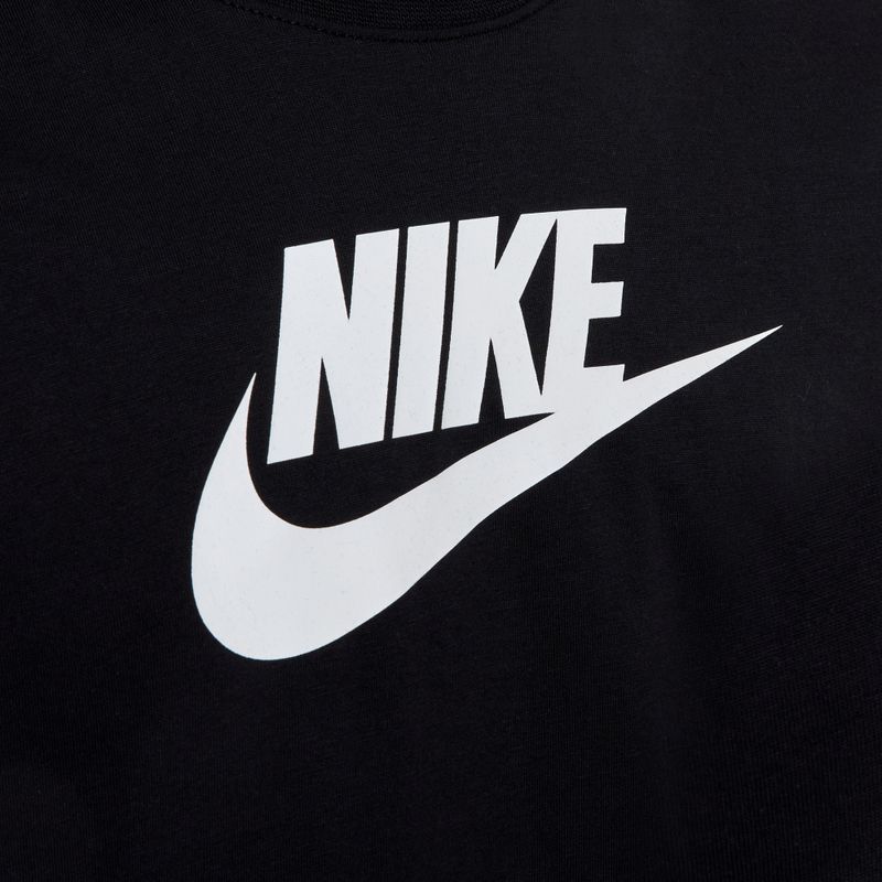 Детска тениска Nike Sportswear Cropped black 3