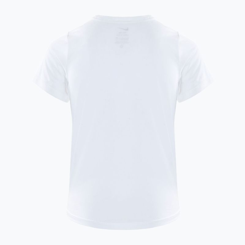 Детска тениска Nike One Dri-Fit white/black 2